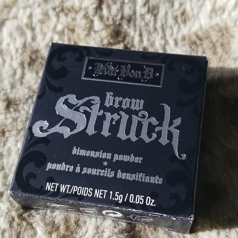 Kat Von D brow stuck